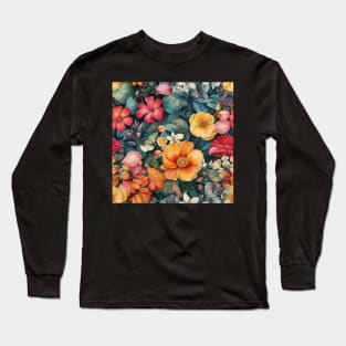 Blossoming Beauty Floral Long Sleeve T-Shirt